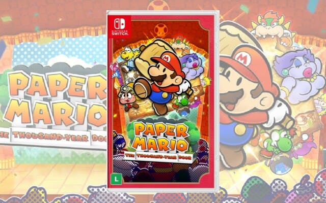 Cover Image for Paper Mario: The Thousand-Year Door mídia física em pré-venda na Amazon
