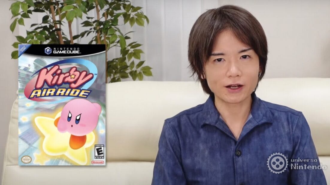 Cover Image for Sakurai optou por retirar áudio Dolby Surround de Kirby Air Ride para que jogadores esperassem menos pela tela inicial