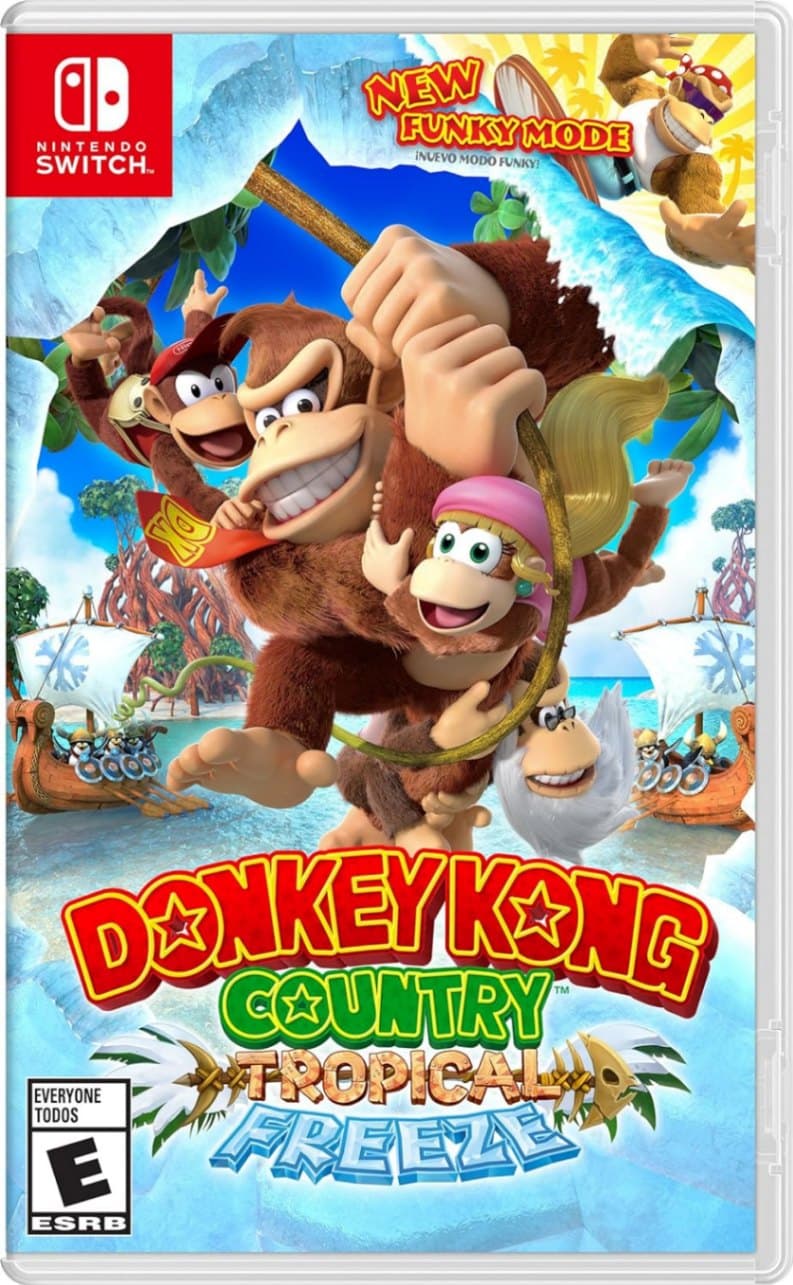 Capa do jogo Donkey Kong Country: Tropical Freeze