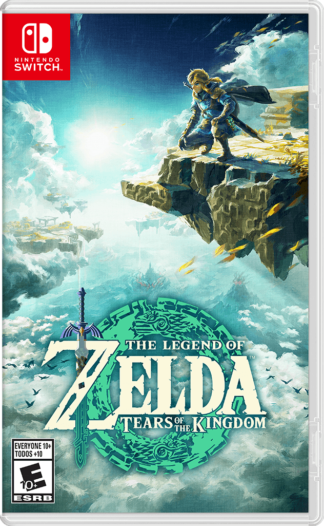 Capa do jogo The Legend of Zelda: Tears of the Kingdom