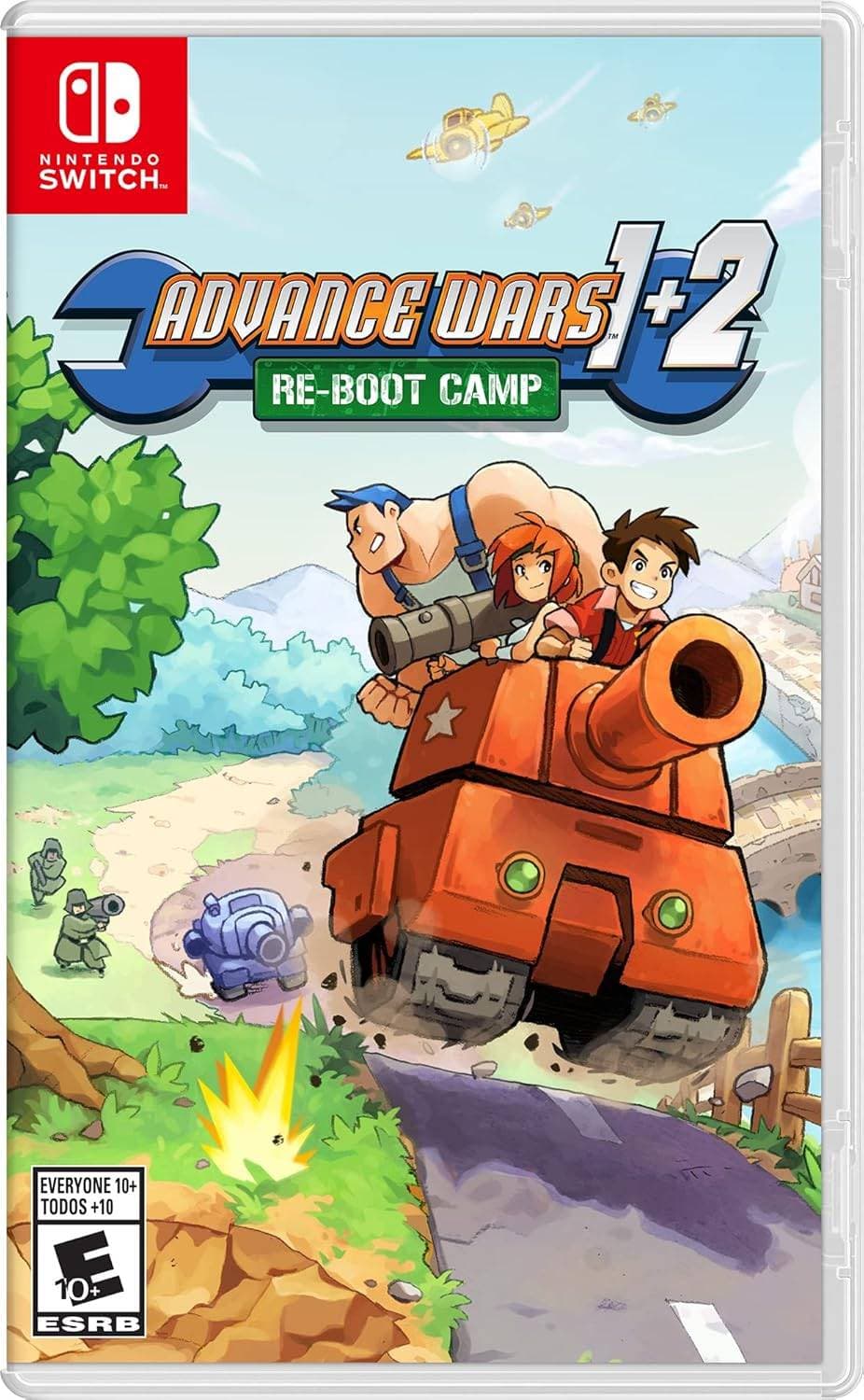 Capa do jogo Advance Wars 1+2: Re-Boot Camp