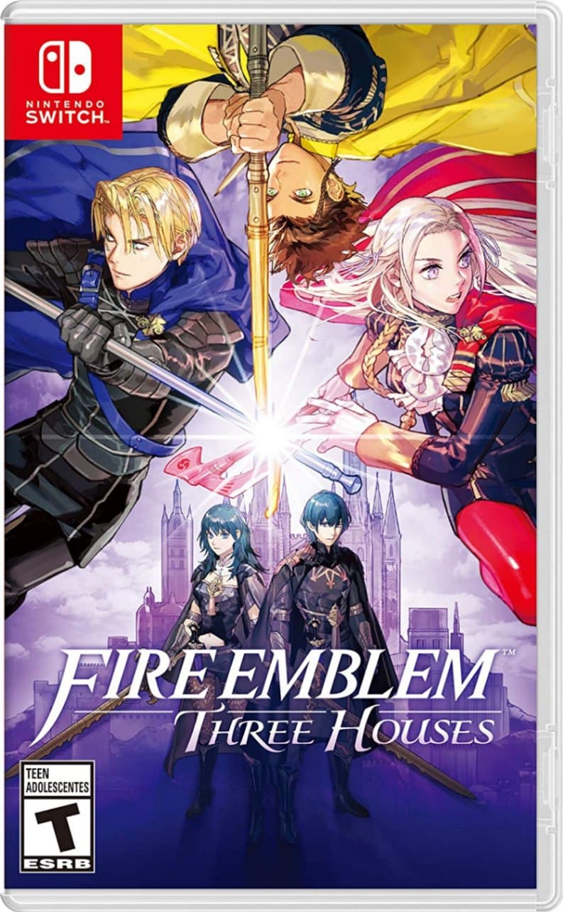 Capa do jogo Fire Emblem: Three Houses