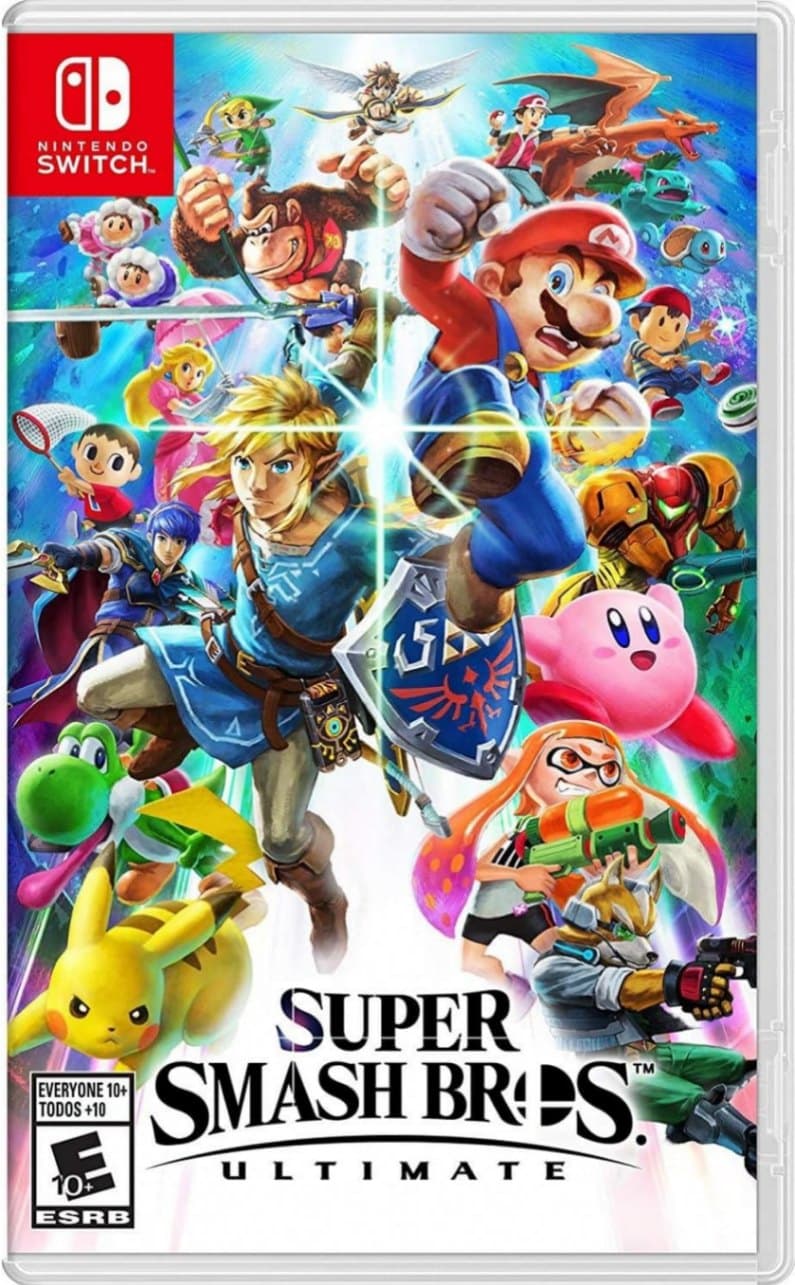 Capa do jogo Super Smash Bros. Ultimate