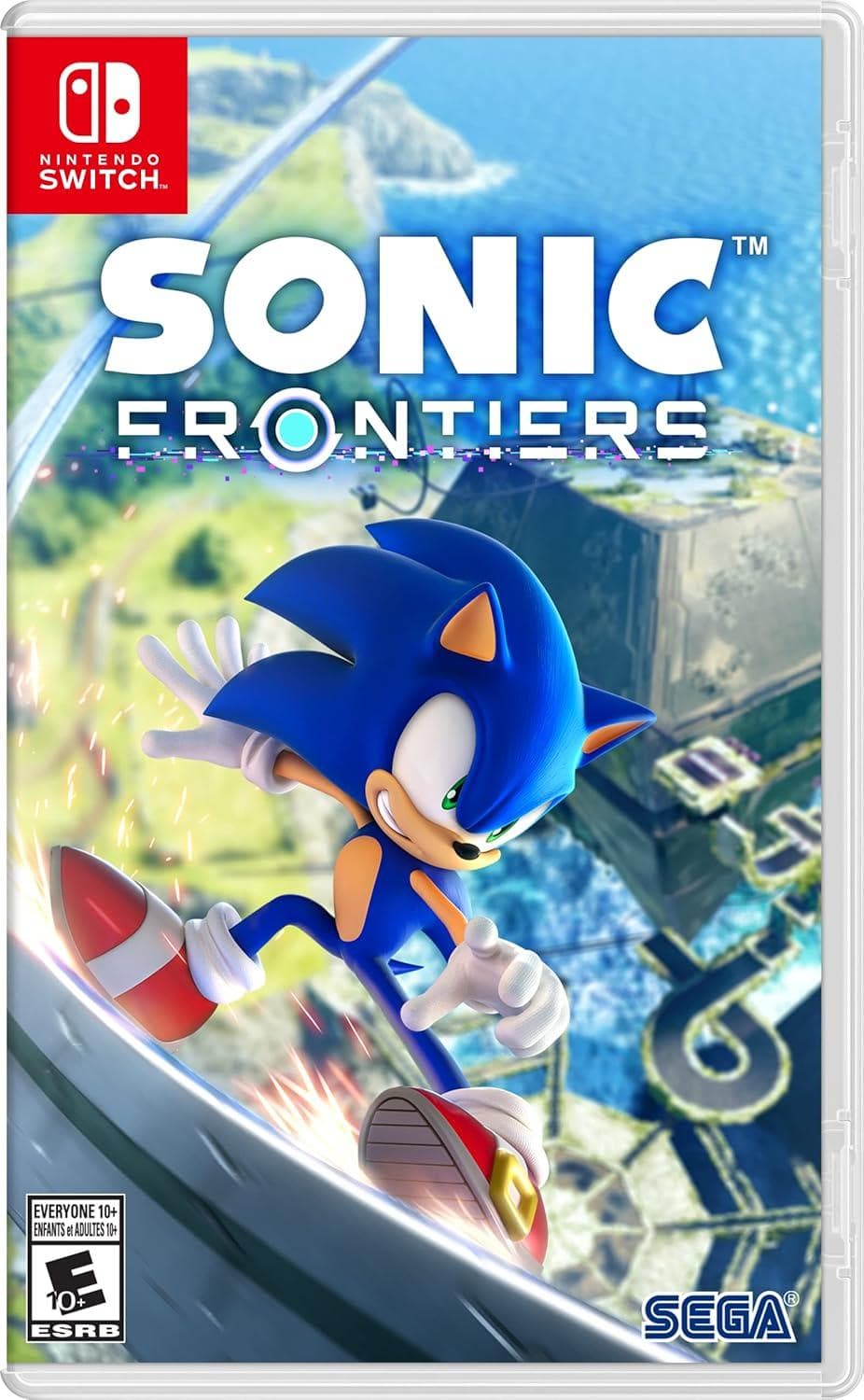 Capa do jogo Sonic Frontiers