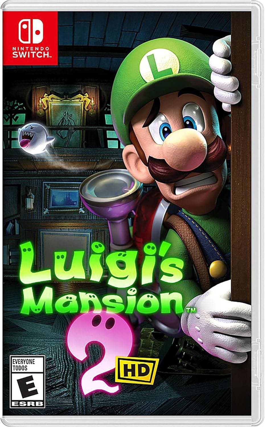 Capa do jogo Luigi's Mansion 2 HD