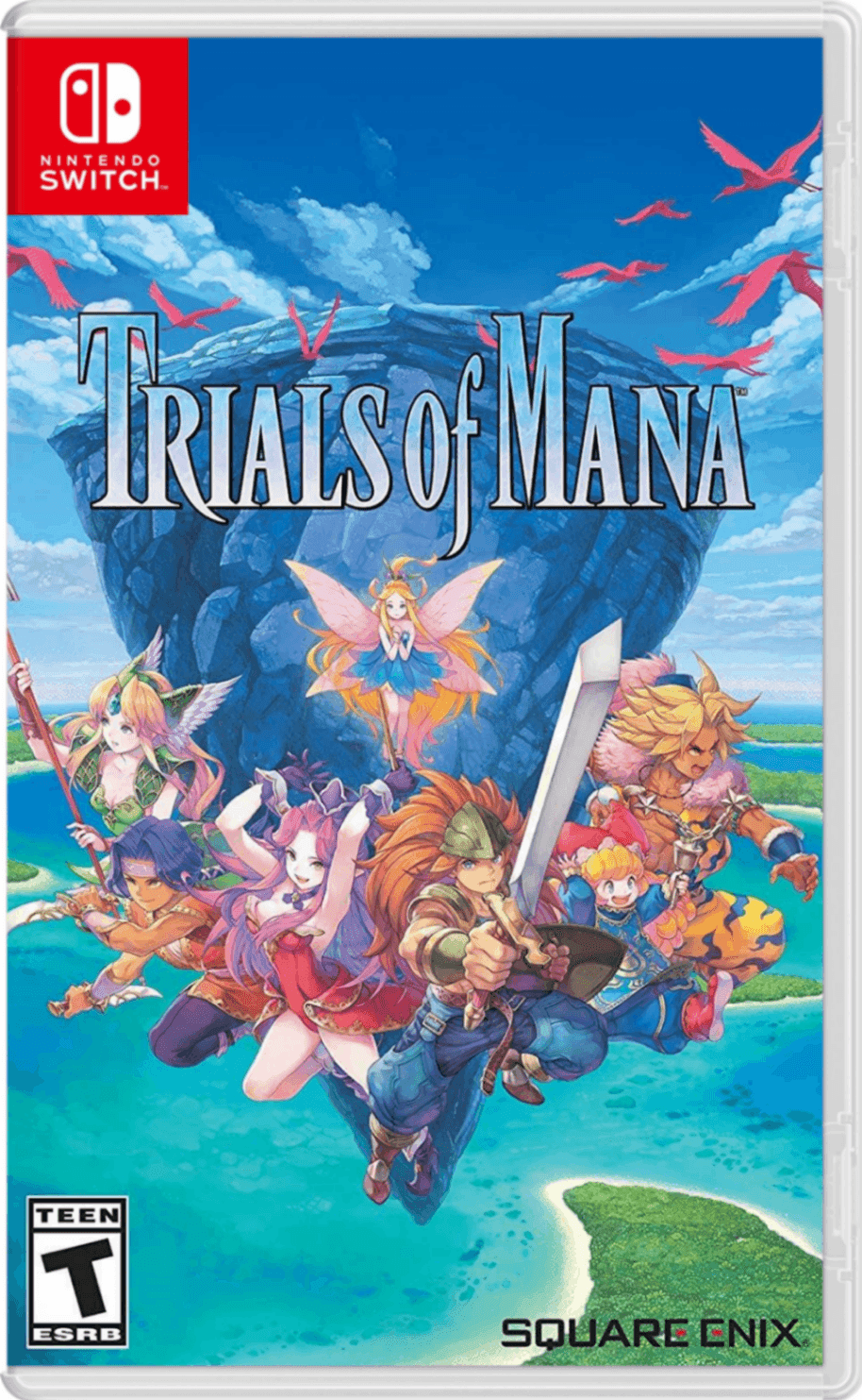 Capa do jogo Trials of Mana