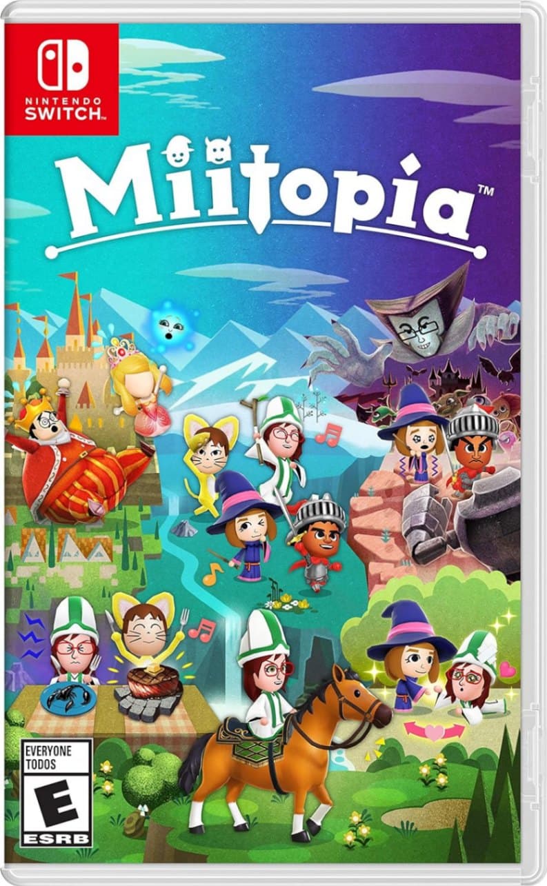 Capa do jogo Miitopia