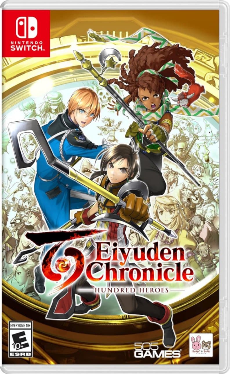 Capa do jogo Eiyuden Chronicle: Hundred Heroes