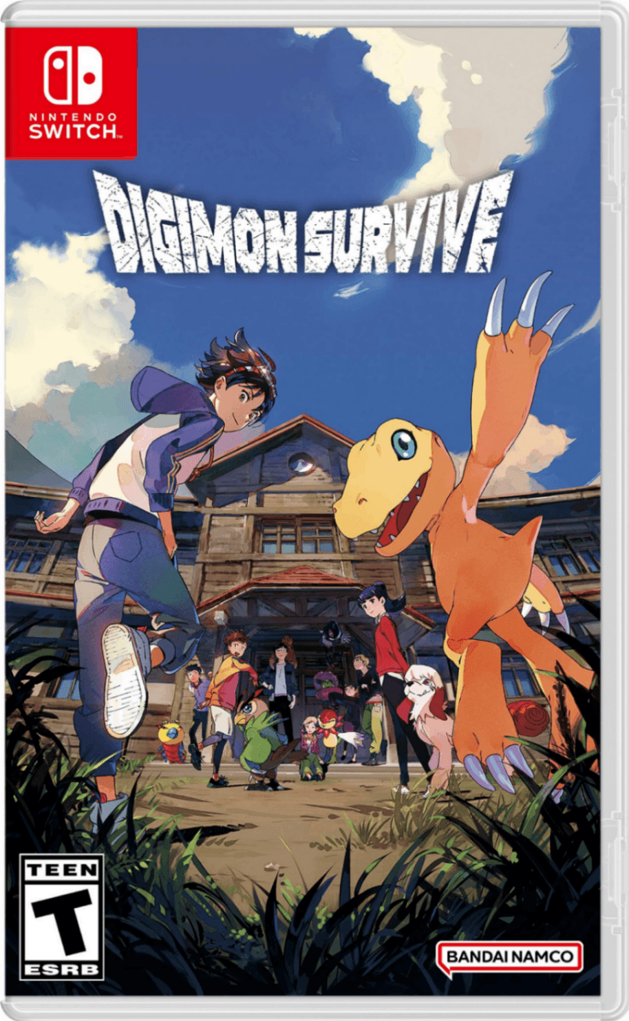 Capa do jogo Digimon Survive
