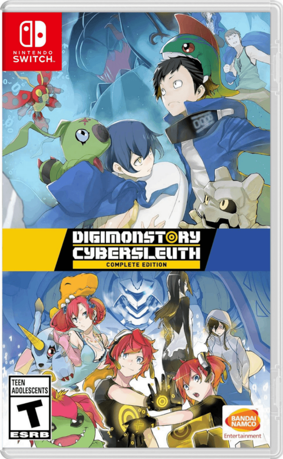 Capa do jogo Digimon Story Cyber Sleuth: Complete Edition