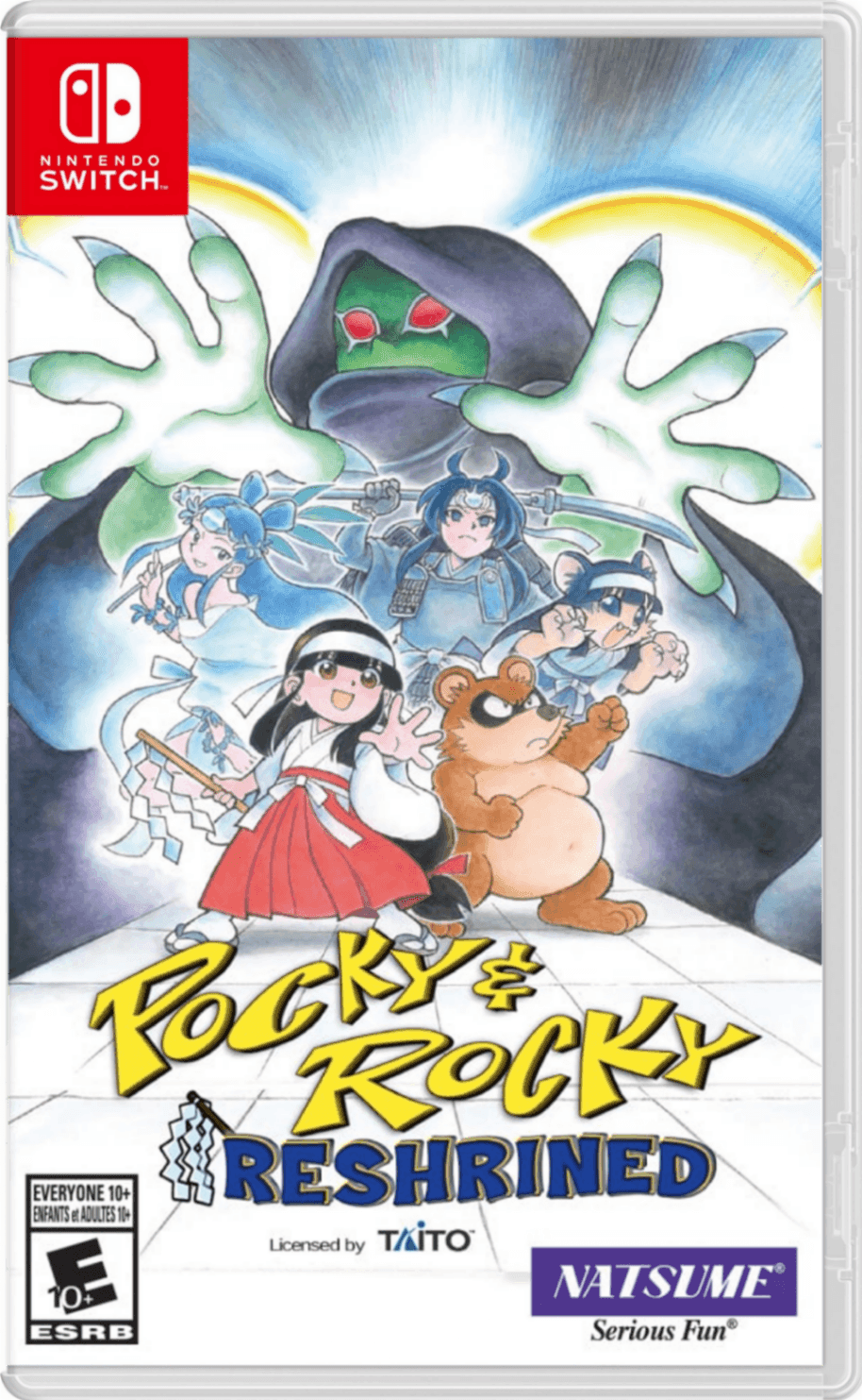 Capa do jogo Pocky & Rocky Reshrined