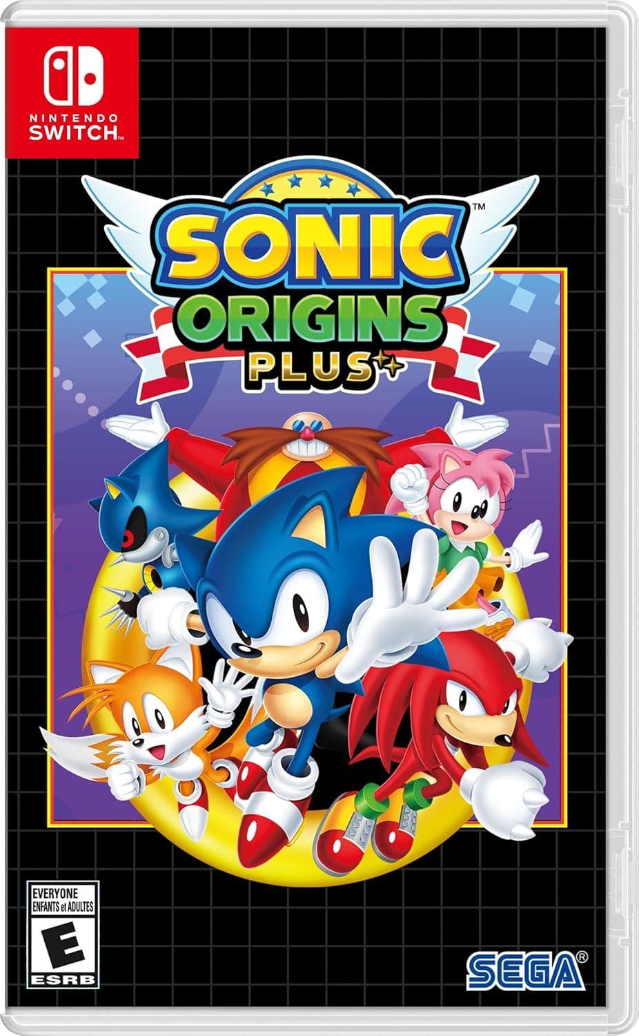 Capa do jogo Sonic Origins Plus