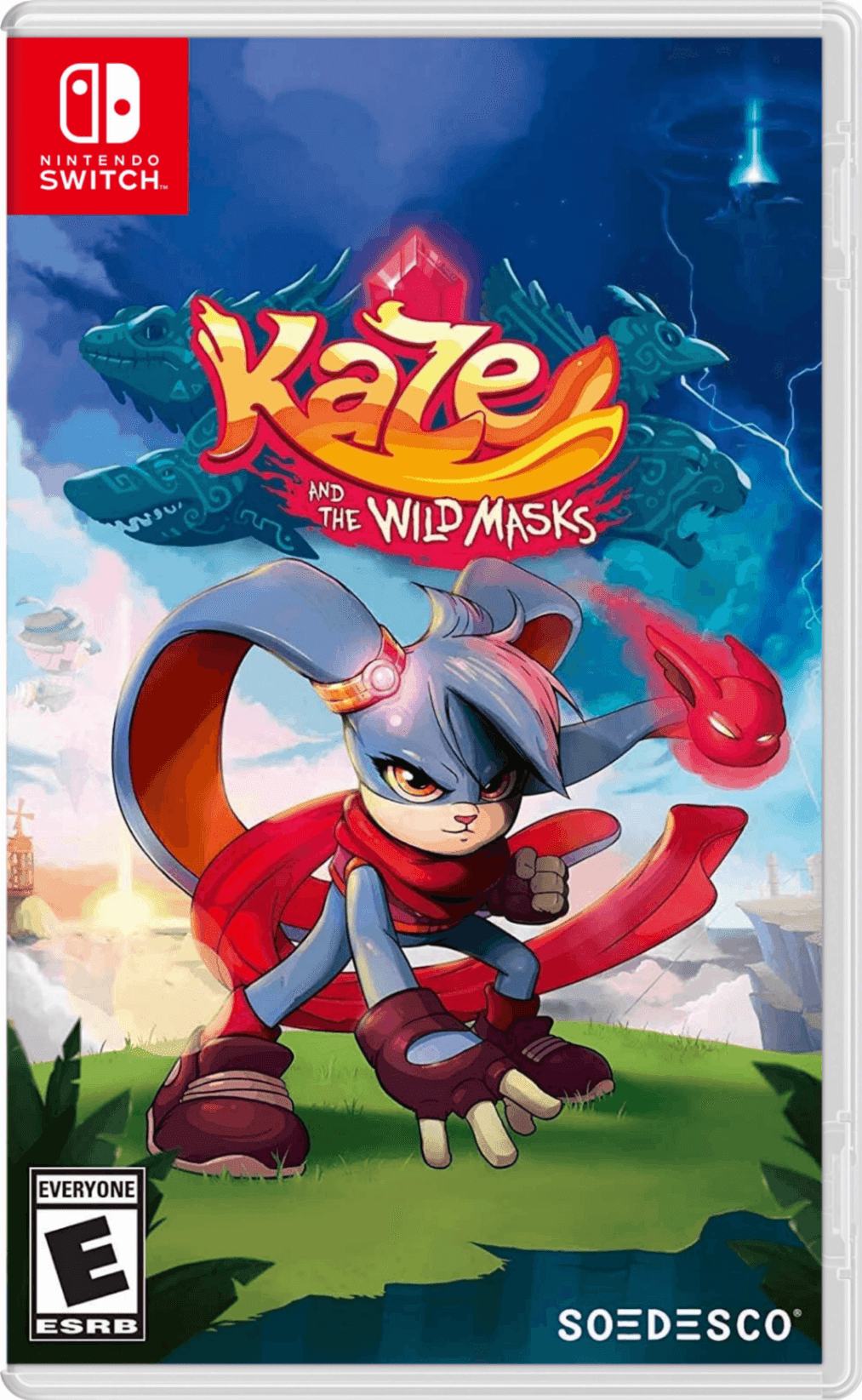 Capa do jogo Kaze and the Wild Masks