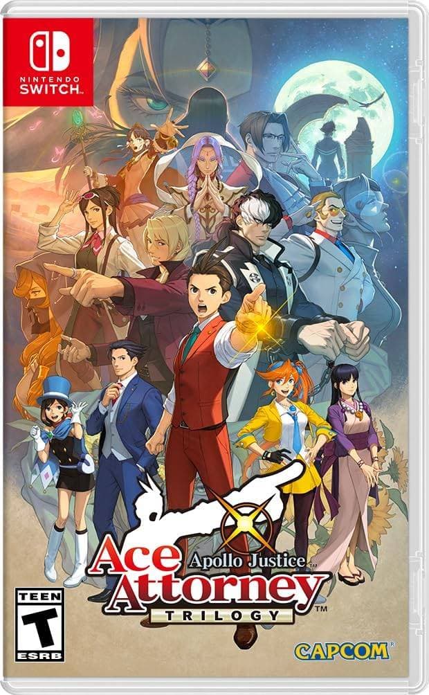 Capa do jogo Apollo Justice: Ace Attorney Trilogy