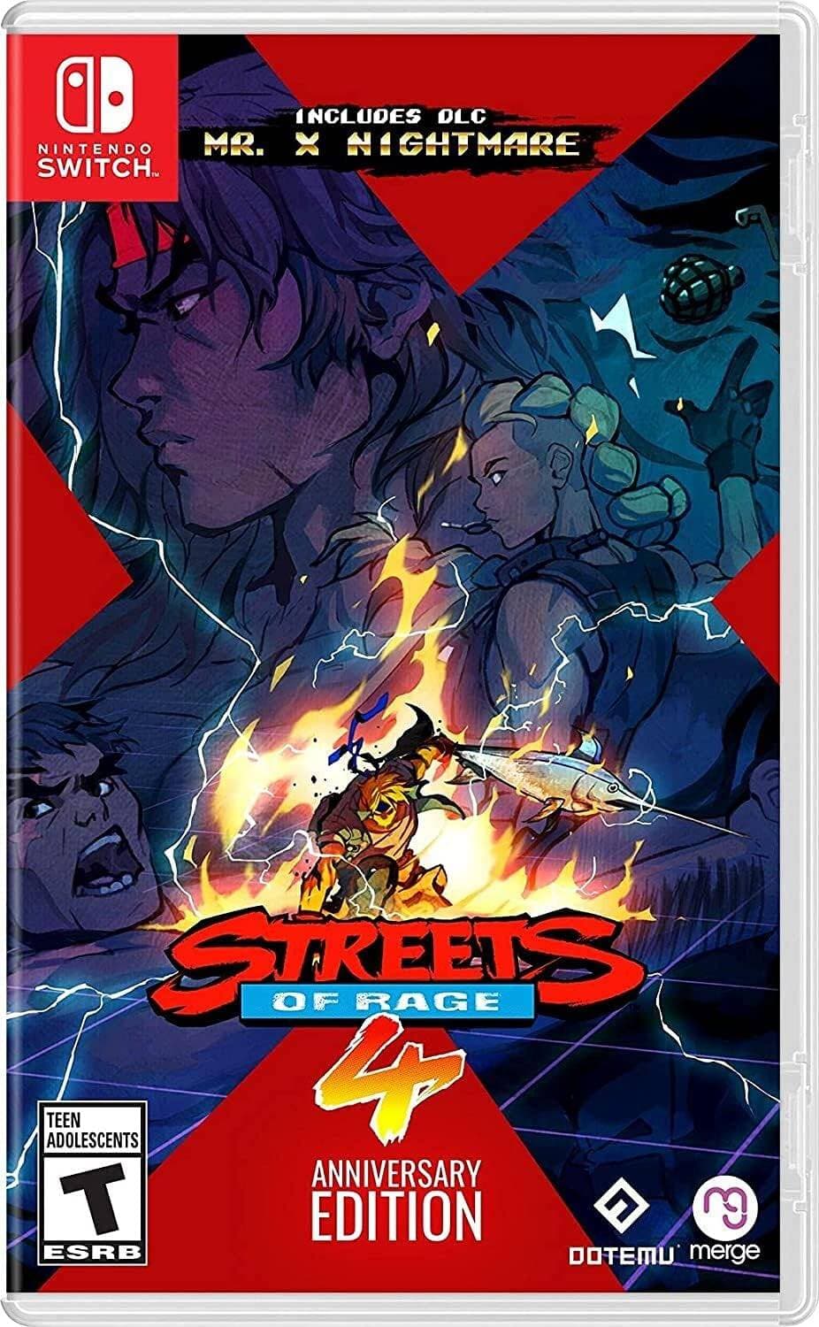 Capa do jogo Streets of Rage 4 - Anniversary Edition