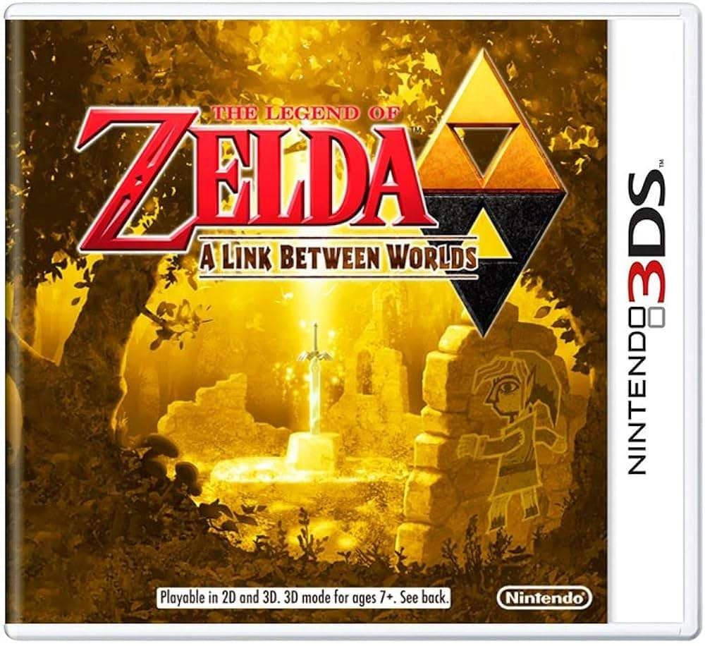 Capa do jogo The Legend of Zelda: A Link Between Worlds