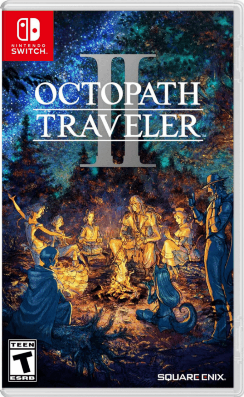 Capa do jogo Octopath Traveler II