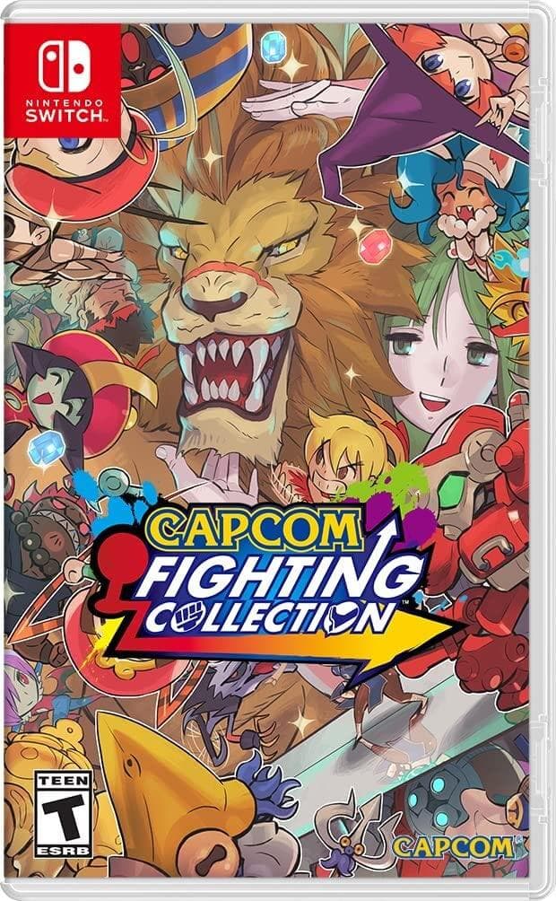 Capa do jogo Capcom Fighting Collection