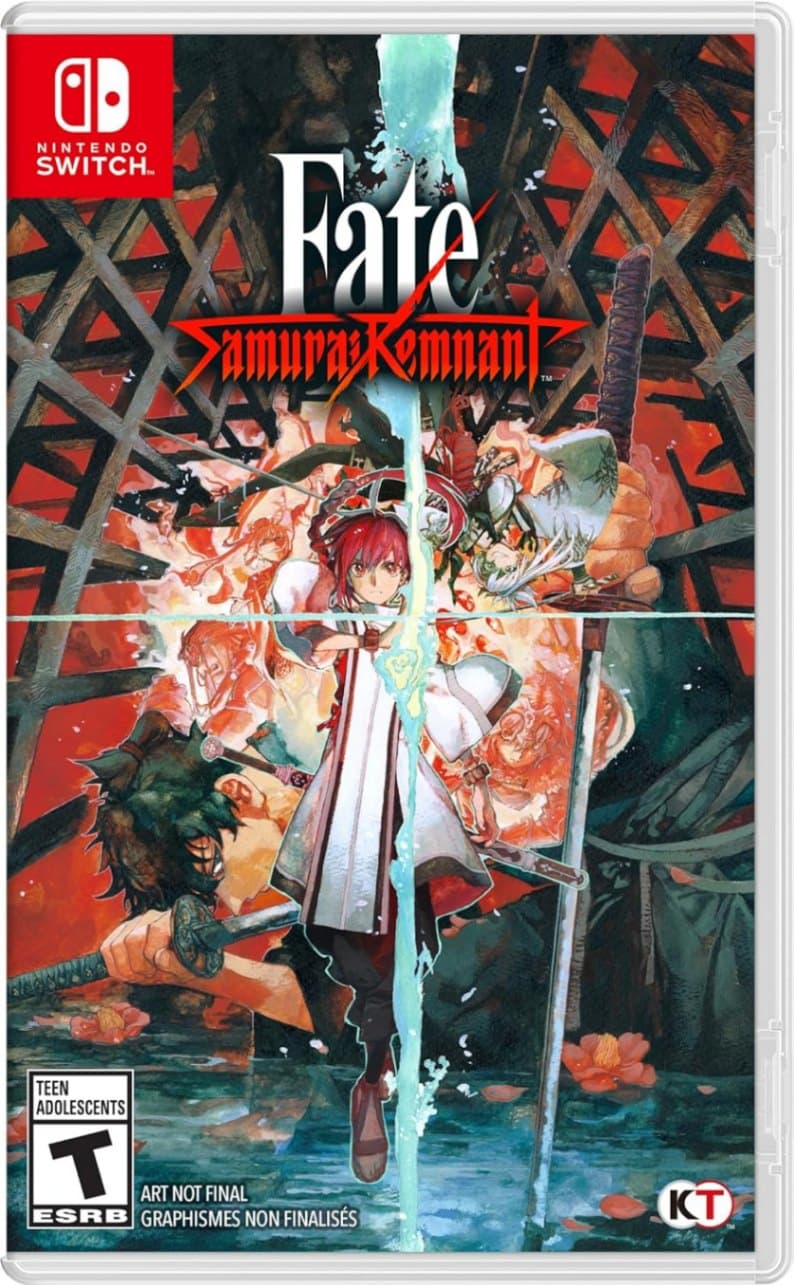 Capa do jogo Fate/Samurai Remnant