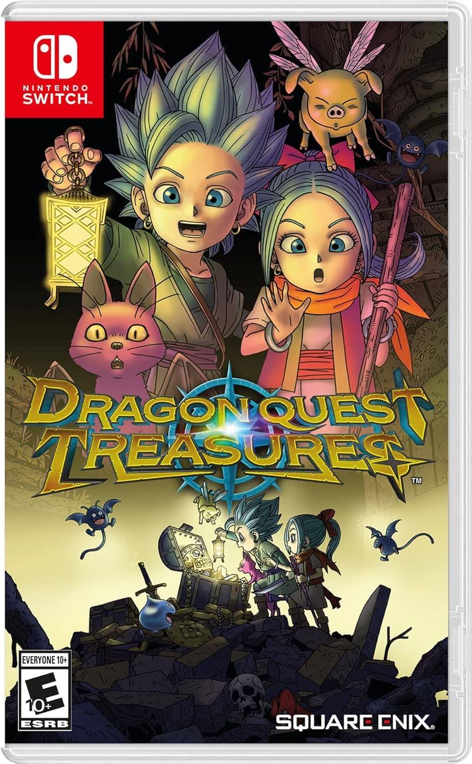 Capa do jogo Dragon Quest Treasures