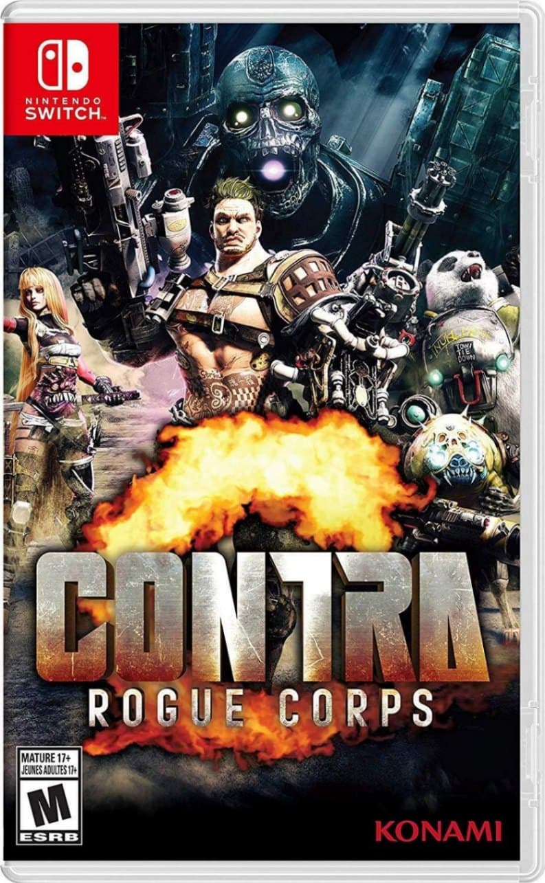 Capa do jogo Contra: Rogue Corps