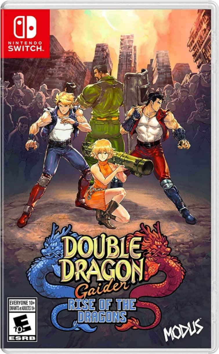Capa do jogo Double Dragon Gaiden: Rise of the Dragons