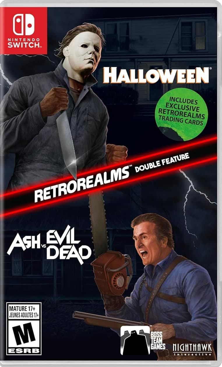 Capa do jogo RetroRealms Double Feature: Halloween and Ash vs Evil Dead