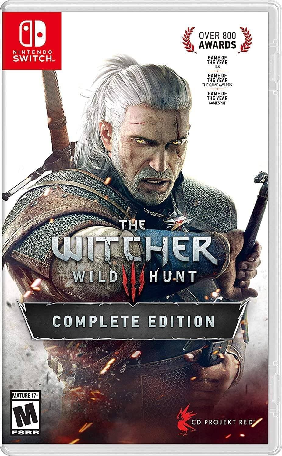 Capa do jogo The Witcher 3: Wild Hunt