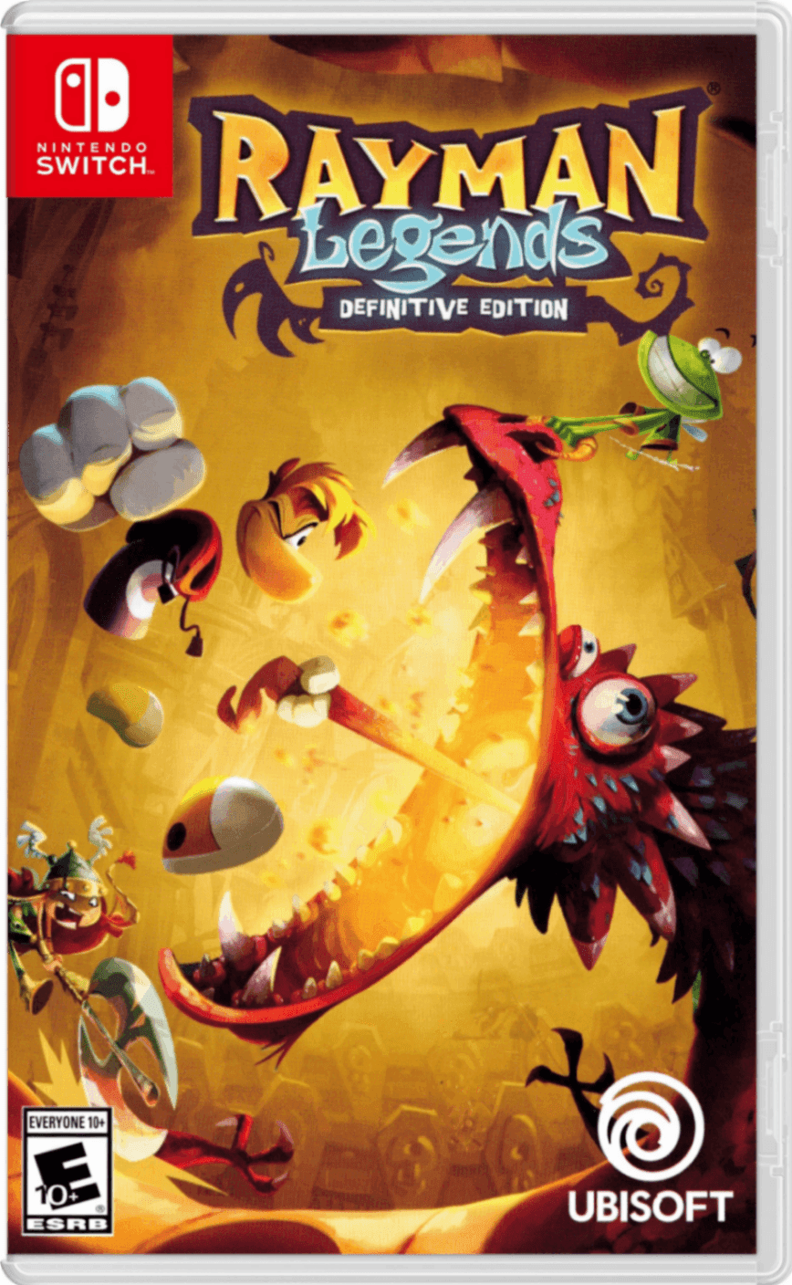 Capa do jogo Rayman Legends Definitive Edition