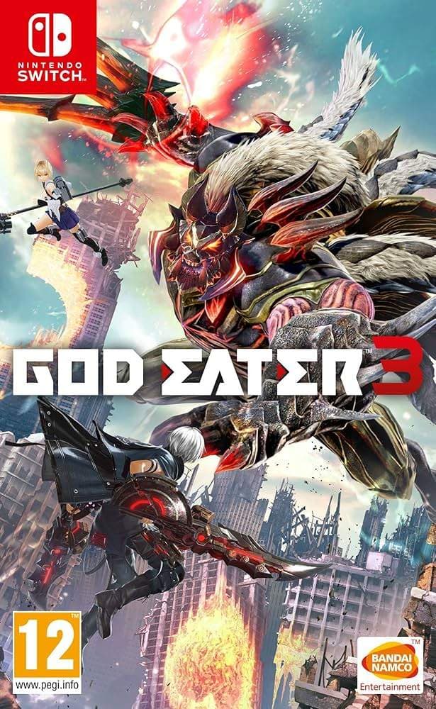 Capa do jogo God Eater 3