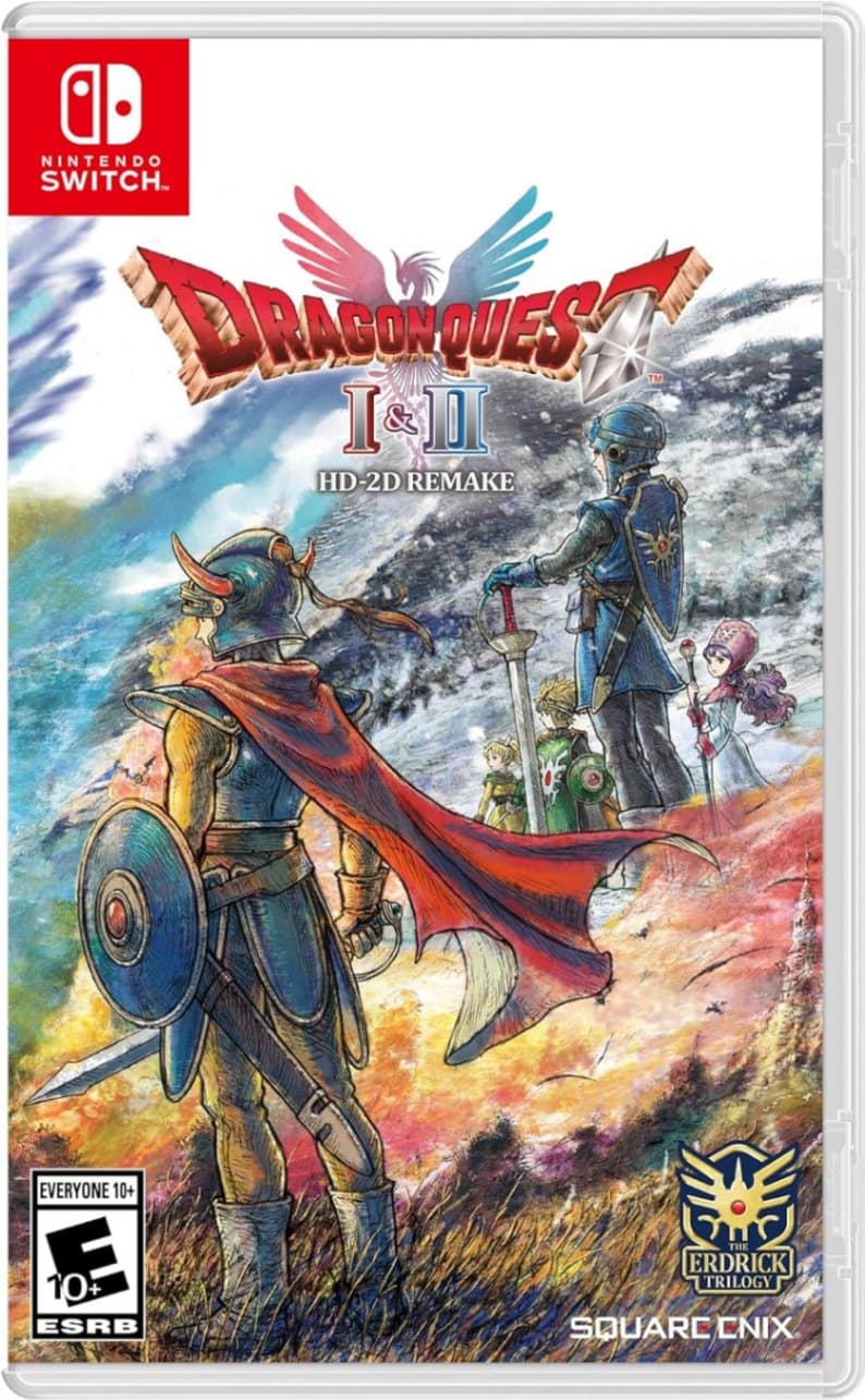 Capa do jogo Dragon Quest I & II HD-2D Remake