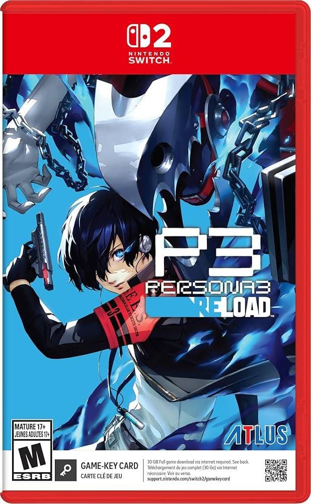 Capa do jogo Persona 3 Reload