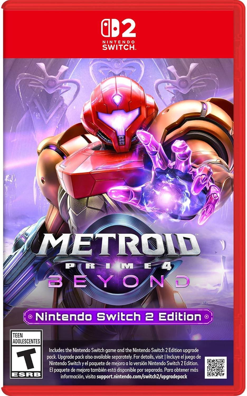 Capa do jogo Metroid Prime 4: Beyond - Nintendo Switch 2 Edition