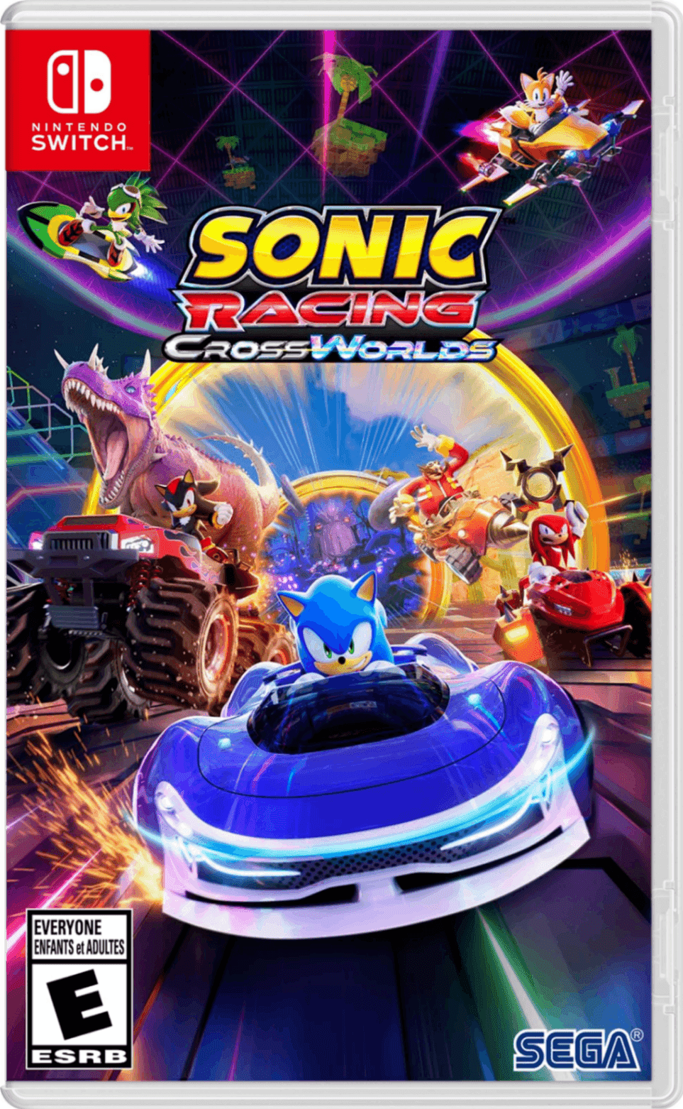Capa do jogo Sonic Racing: CrossWorlds