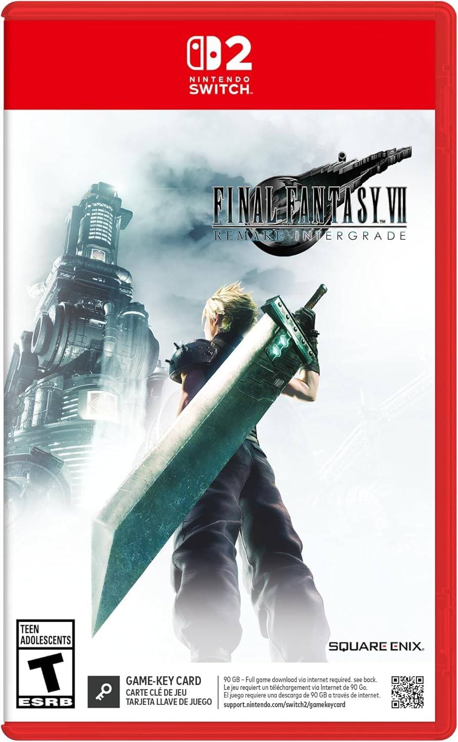 Capa do jogo Final Fantasy VII Remake Intergrade