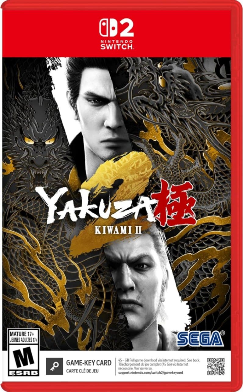 Capa do jogo Yakuza Kiwami 2
