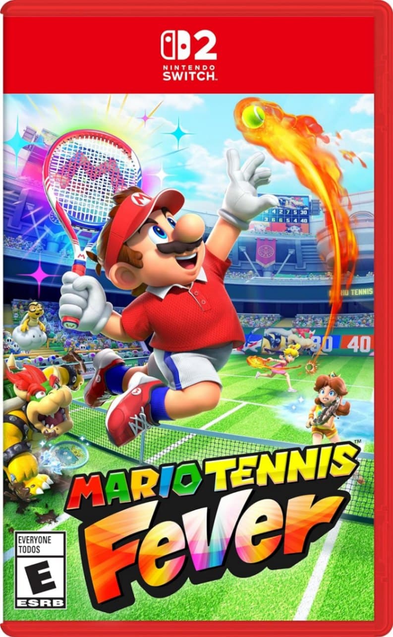 Capa do jogo Mario Tennis Fever