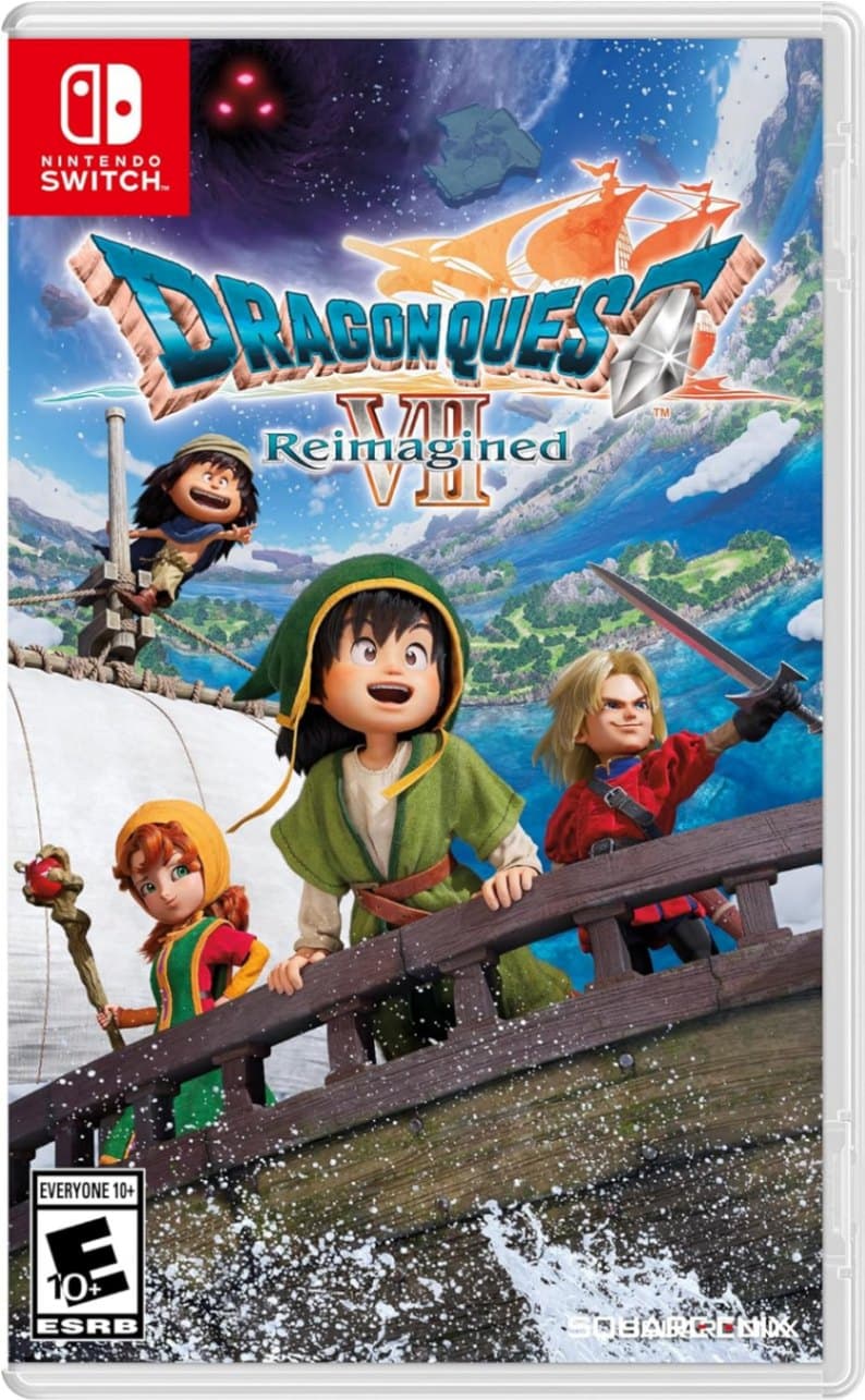 Capa do jogo Dragon Quest VII Reimagined