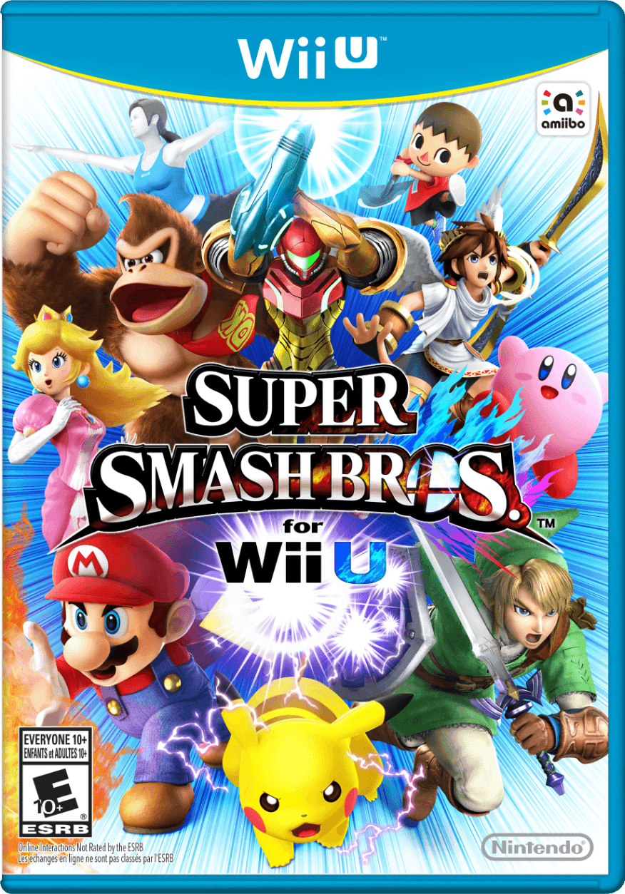Capa do jogo Super Smash Bros. for Wii U