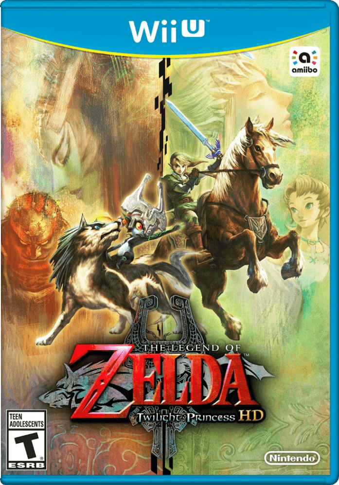 Capa do jogo The Legend of Zelda: Twilight Princess HD