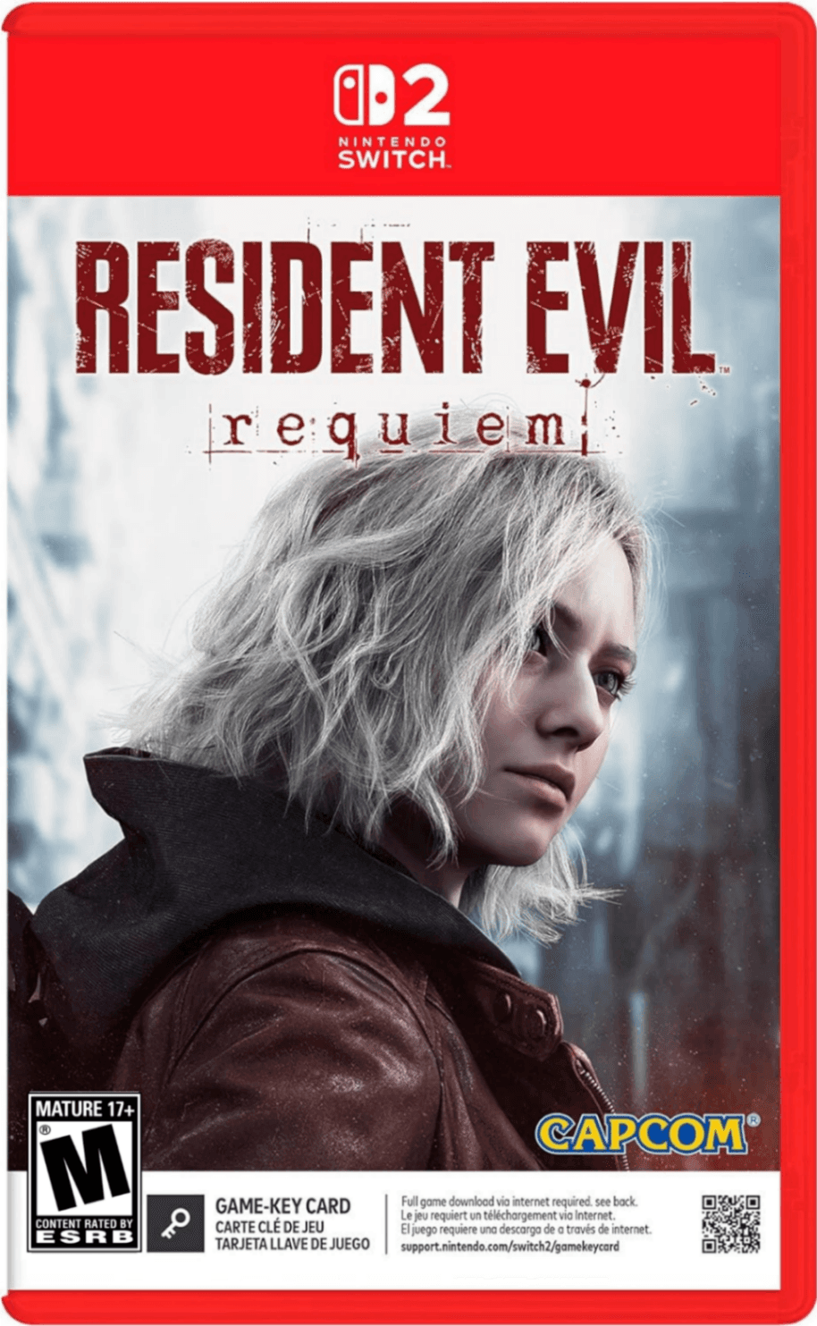 Capa do jogo Resident Evil Requiem