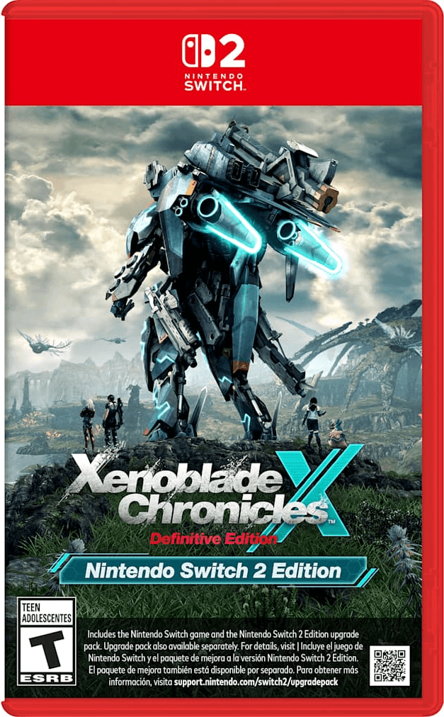 Capa do jogo Xenoblade Chronicles X: Definitive Edition - Nintendo Switch 2 Edition