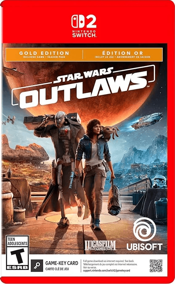 Capa do jogo Star Wars Outlaws