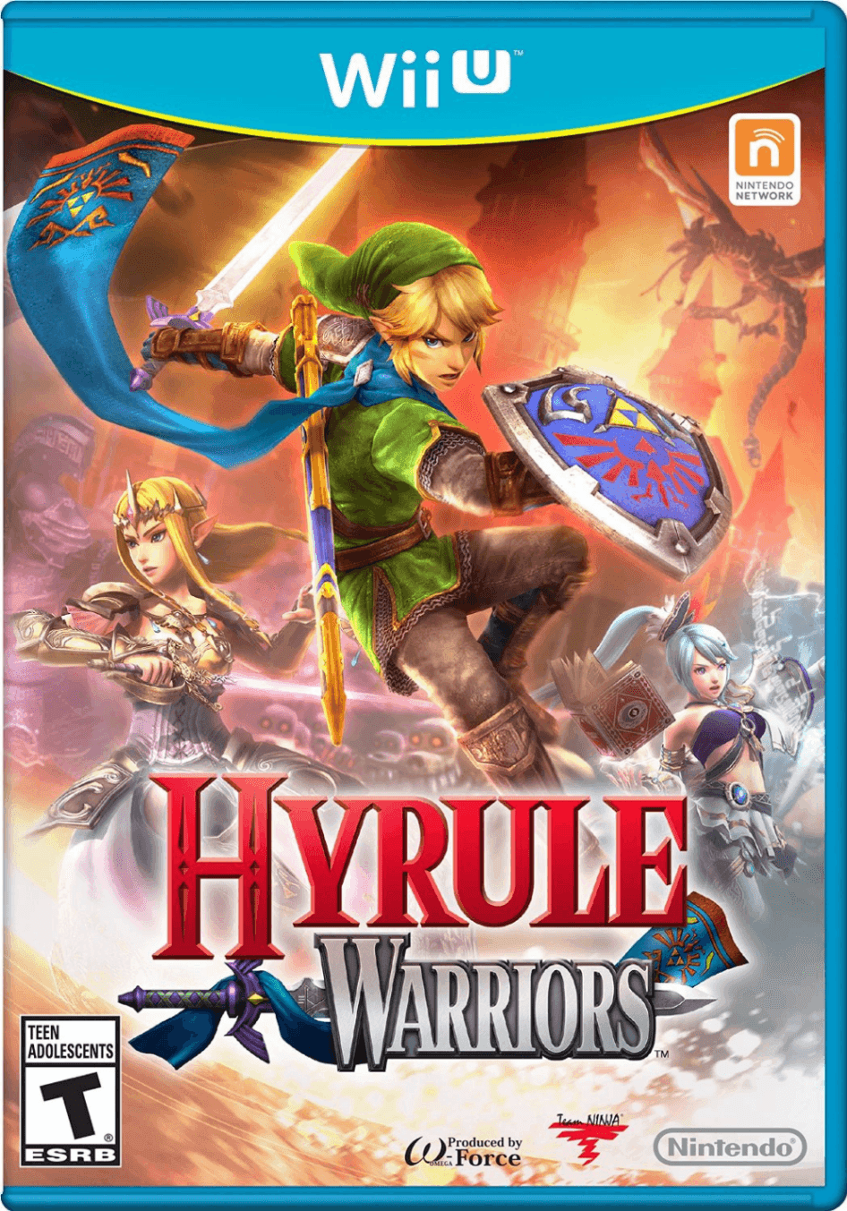 Capa do jogo Hyrule Warriors