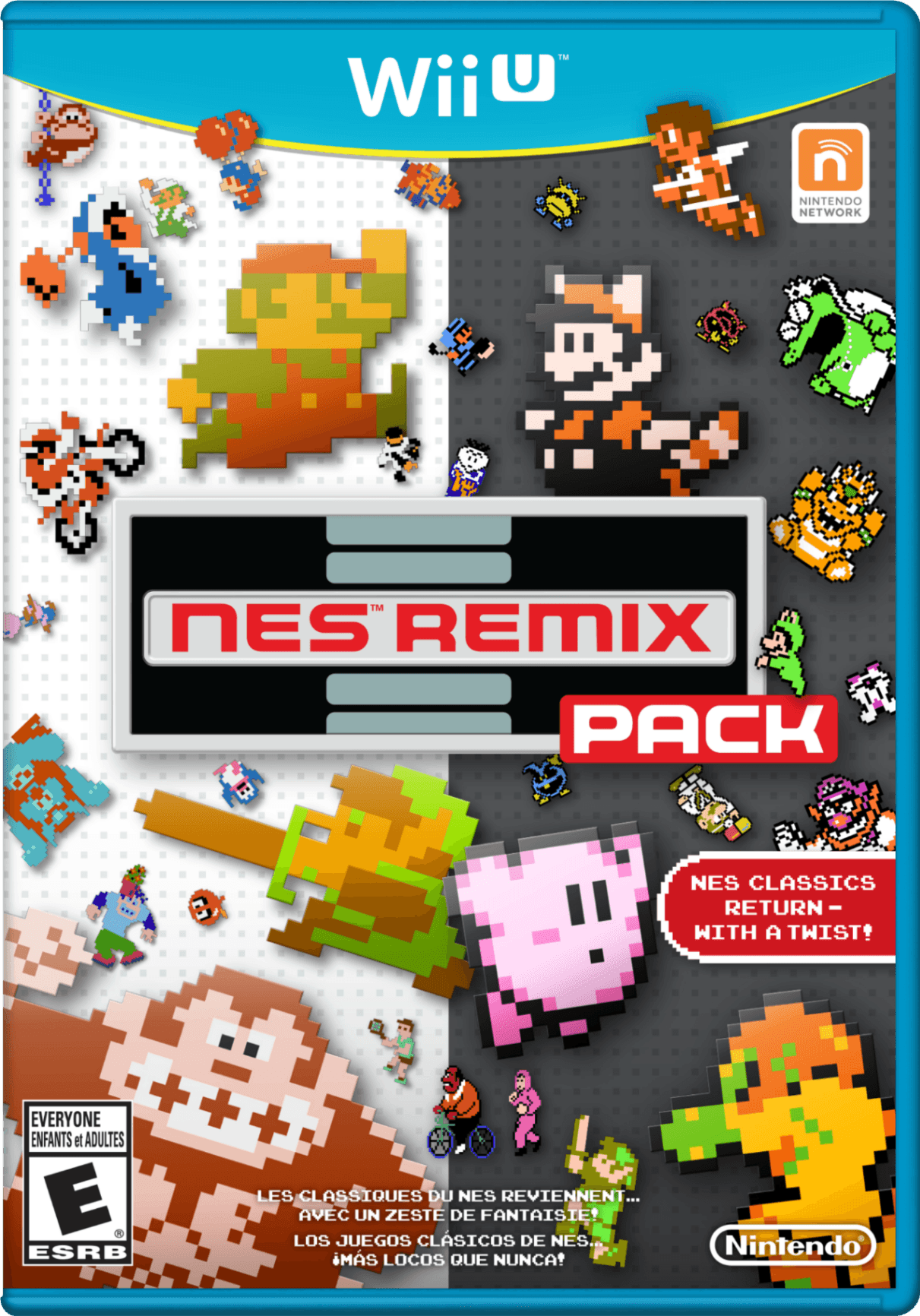 Capa do jogo NES Remix Pack