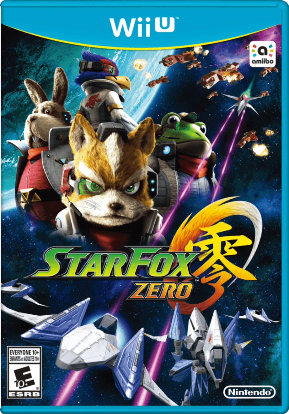 Capa do jogo Star Fox Zero