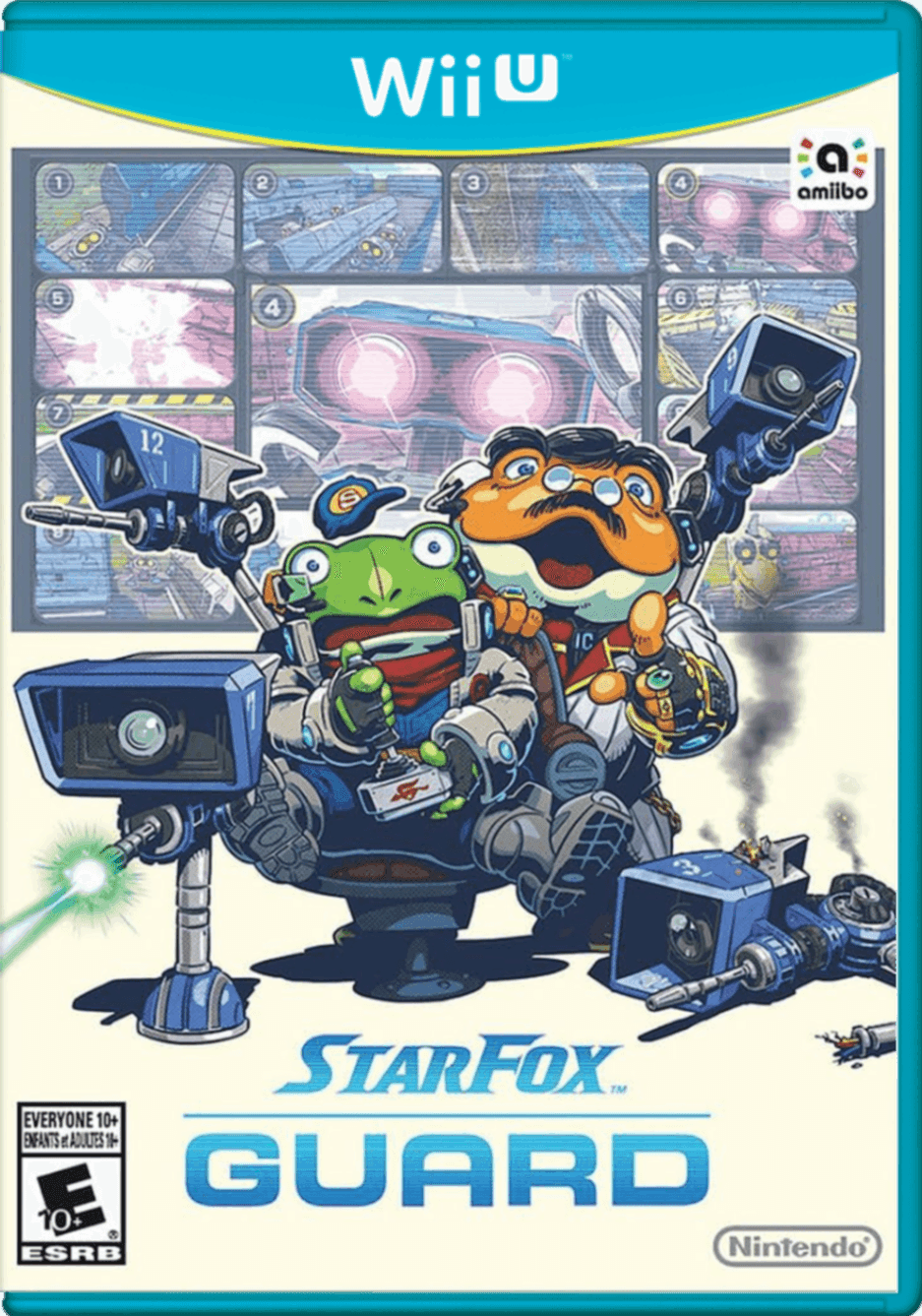 Capa do jogo Star Fox Guard