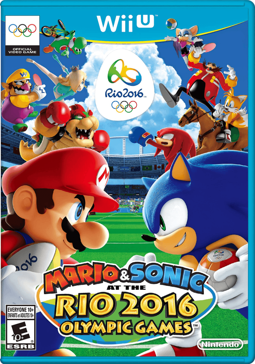 Capa do jogo Mario & Sonic at the Rio 2016 Olympic Games