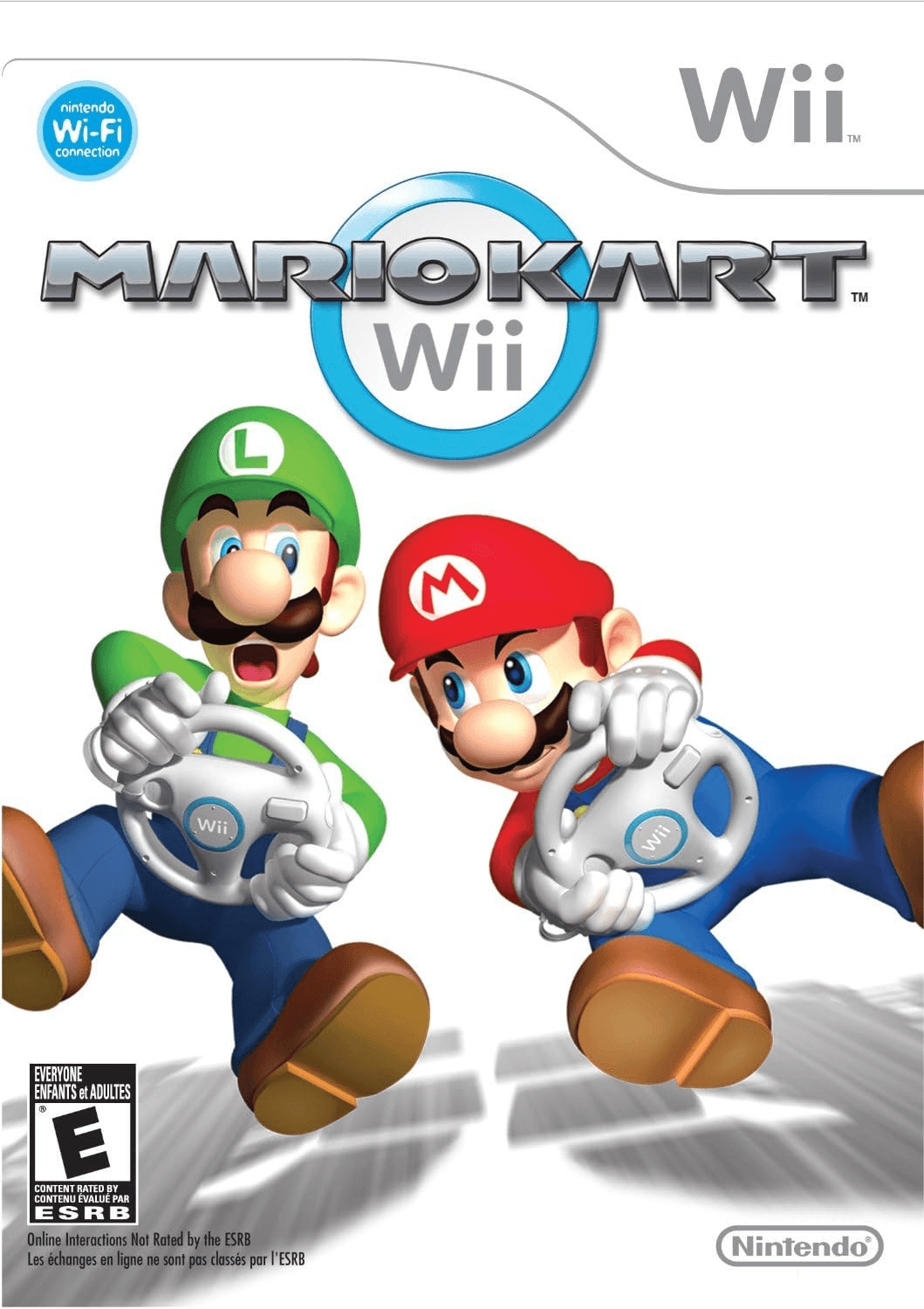 Capa do jogo Mario Kart Wii