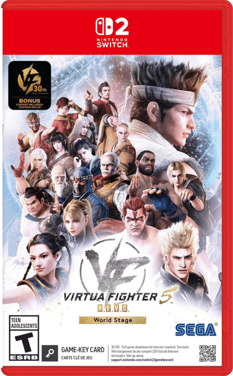 Capa do jogo Virtua Fighter 5 R.E.V.O. World Stage